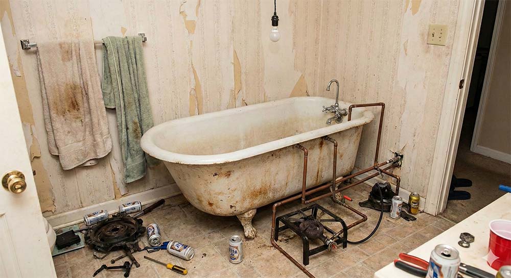 hot tub removal